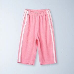 Ziggy Zaza stripped pink terry pants Kids twin stripe terry pant
pink
